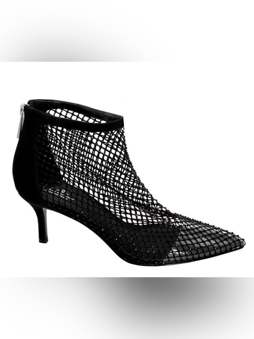 Charles by Charles David | After Hours Black Rhinestone Mesh Bootie| NWOT | 8.5